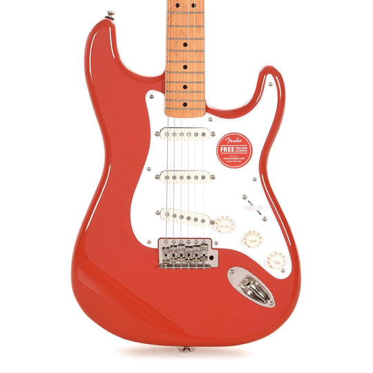 Squier Classic Vibe '50s Stratocaster Fiesta Red Electric Guitars / Solid Body