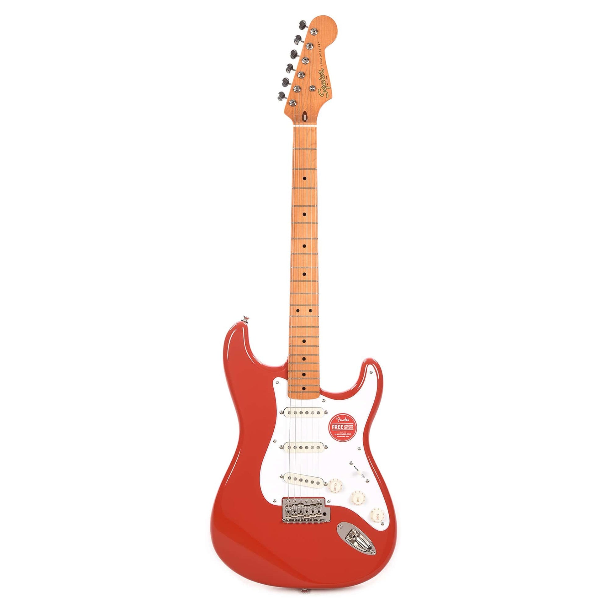 Squier Classic Vibe '50s Stratocaster Fiesta Red Electric Guitars / Solid Body