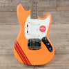 Squier Classic Vibe '60s Competition Mustang Capri Orange w/Dakota Red Stripe Electric Guitars / Solid Body