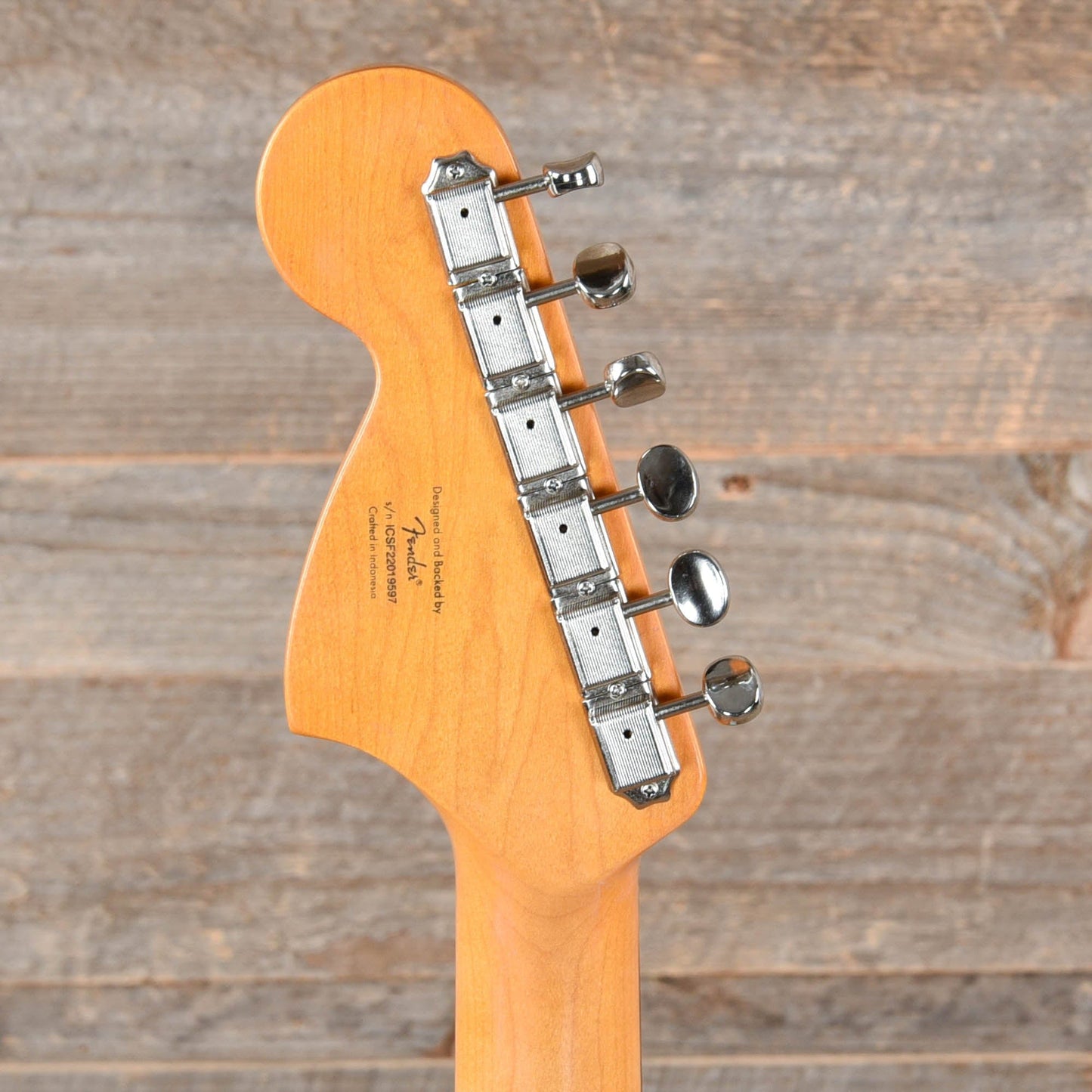 Squier Classic Vibe '60s Competition Mustang Capri Orange w/Dakota Red Stripe Electric Guitars / Solid Body