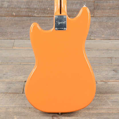 Squier Classic Vibe '60s Competition Mustang Capri Orange w/Dakota Red Stripe Electric Guitars / Solid Body