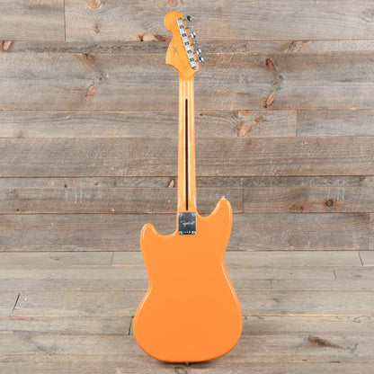 Squier Classic Vibe '60s Competition Mustang Capri Orange w/Dakota Red Stripe Electric Guitars / Solid Body