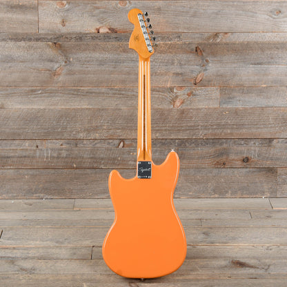 Squier Classic Vibe '60s Competition Mustang Capri Orange w/Dakota Red Stripe Electric Guitars / Solid Body