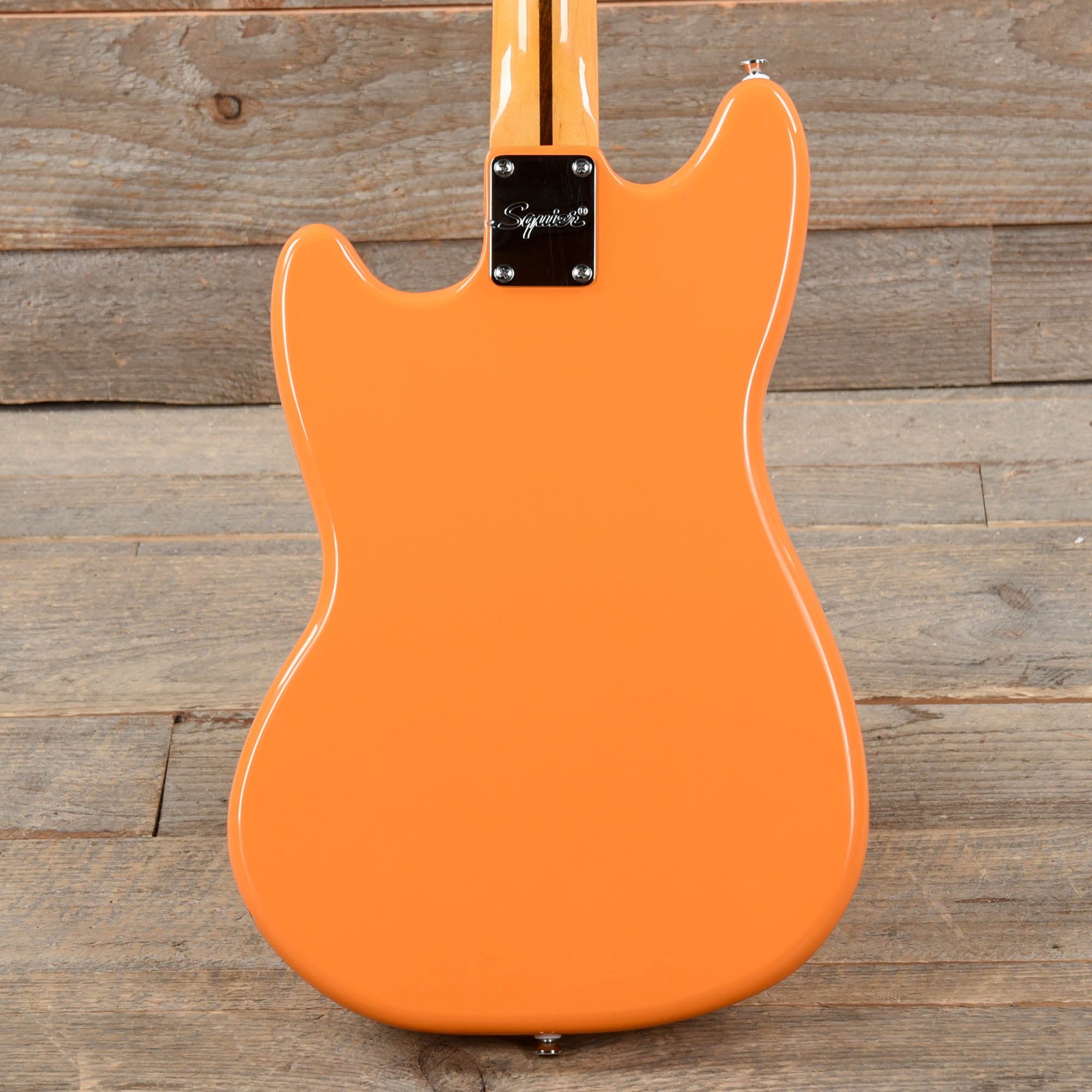 Squier Classic Vibe '60s Competition Mustang Capri Orange w/Dakota Red Stripe Electric Guitars / Solid Body