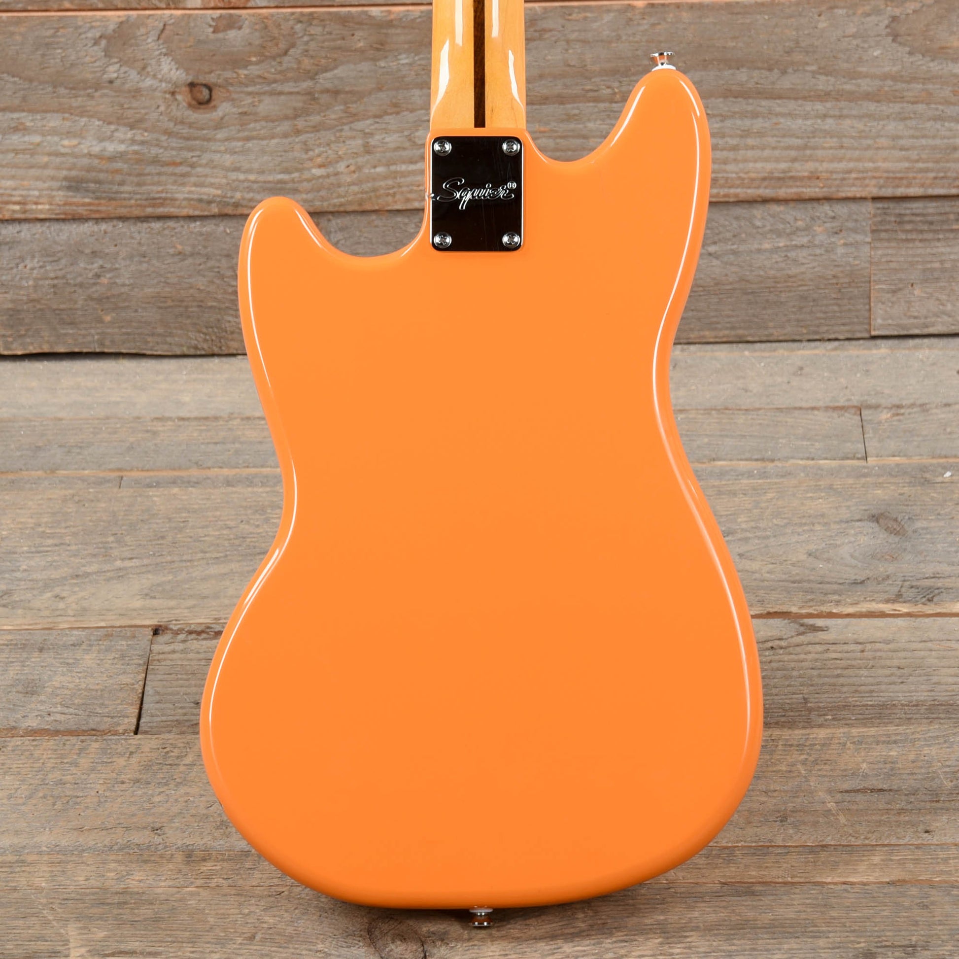 Squier Classic Vibe '60s Competition Mustang Capri Orange w/Dakota Red Stripe Electric Guitars / Solid Body