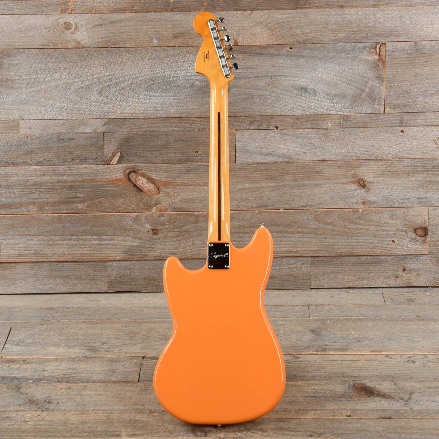 Squier Classic Vibe '60s Competition Mustang Capri Orange w/Dakota Red Stripe Electric Guitars / Solid Body