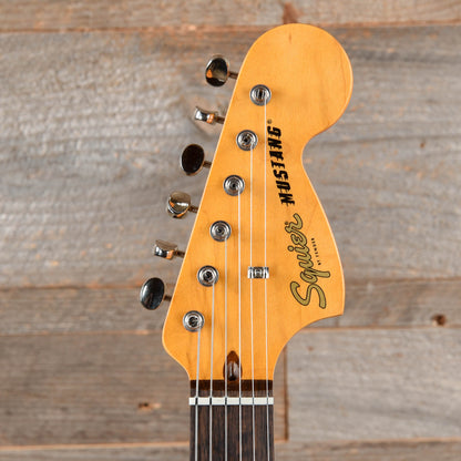 Squier Classic Vibe '60s Competition Mustang Capri Orange w/Dakota Red Stripe Electric Guitars / Solid Body