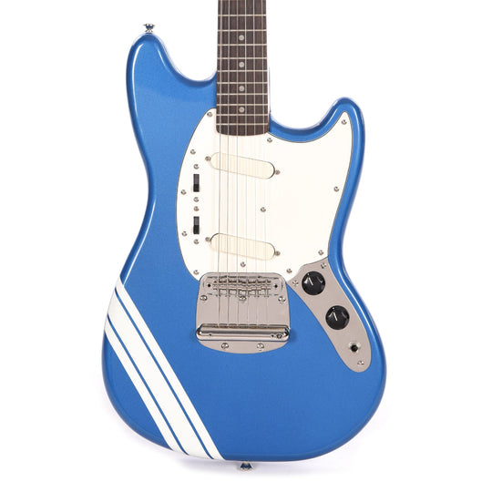 Squier Classic Vibe '60s Competition Mustang Lake Placid Blue w/Olympic White Stripes Electric Guitars / Solid Body