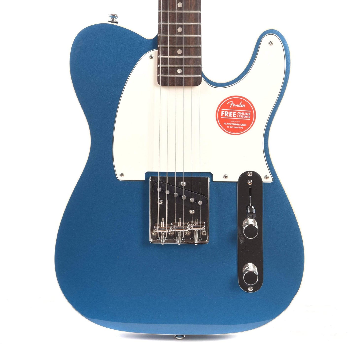 Squier Classic Vibe '60s Custom Esquire Lake Placid Blue w/3-Ply Parchment Pickguard Electric Guitars / Solid Body