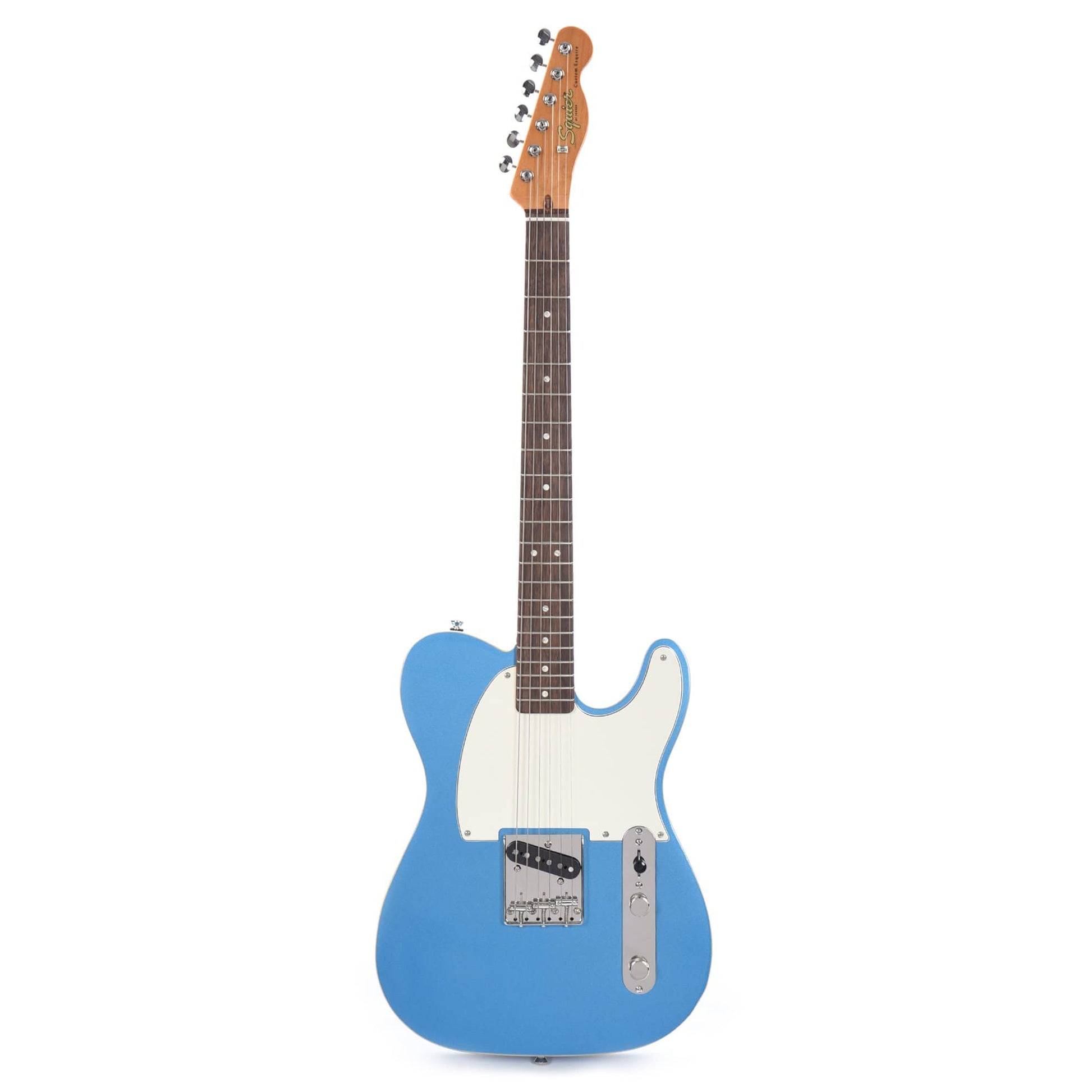 Squier Classic Vibe '60s Custom Esquire Lake Placid Blue w/3-Ply Parchment Pickguard Electric Guitars / Solid Body