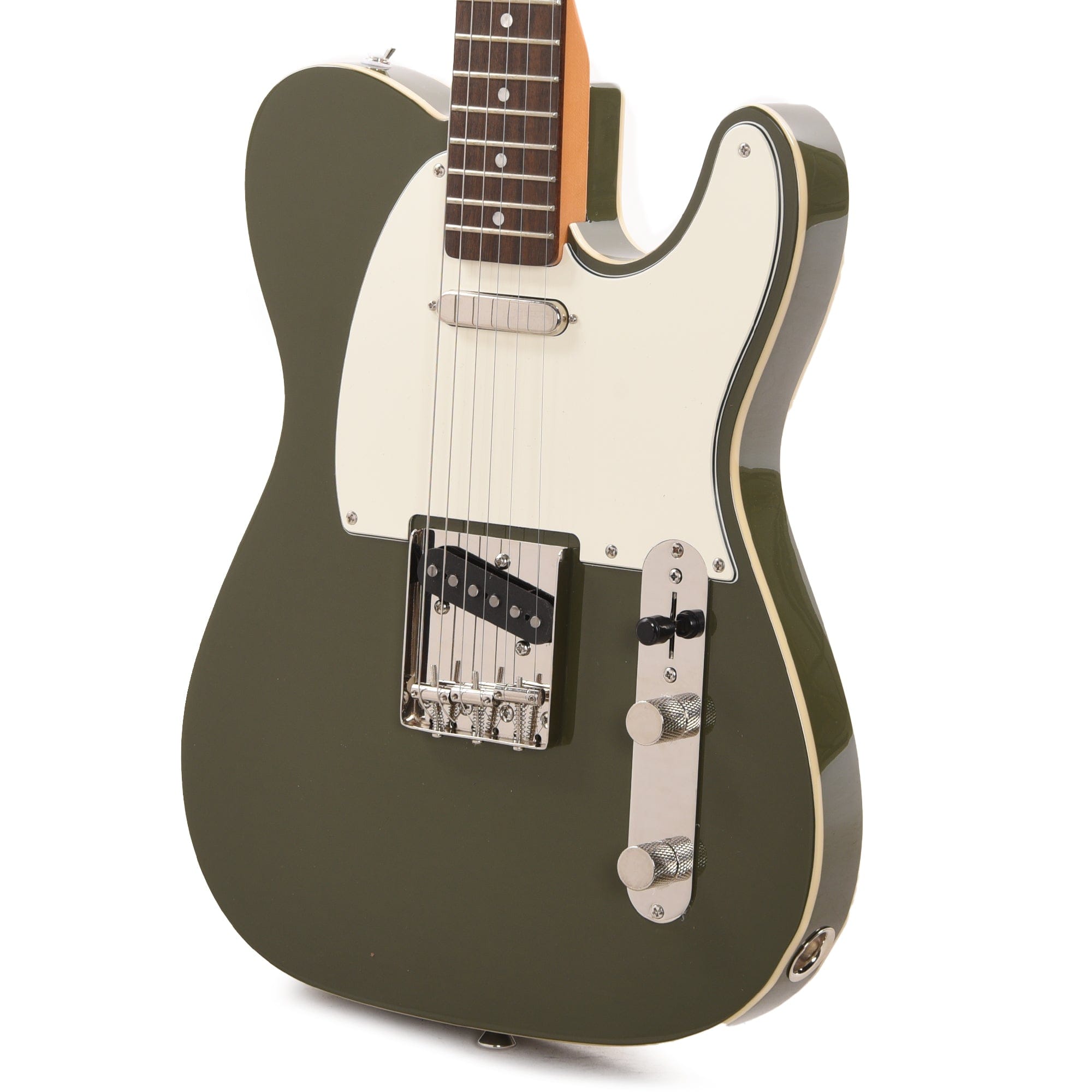 Squier Classic Vibe '60s Custom Telecaster Olive Electric Guitars / Solid Body