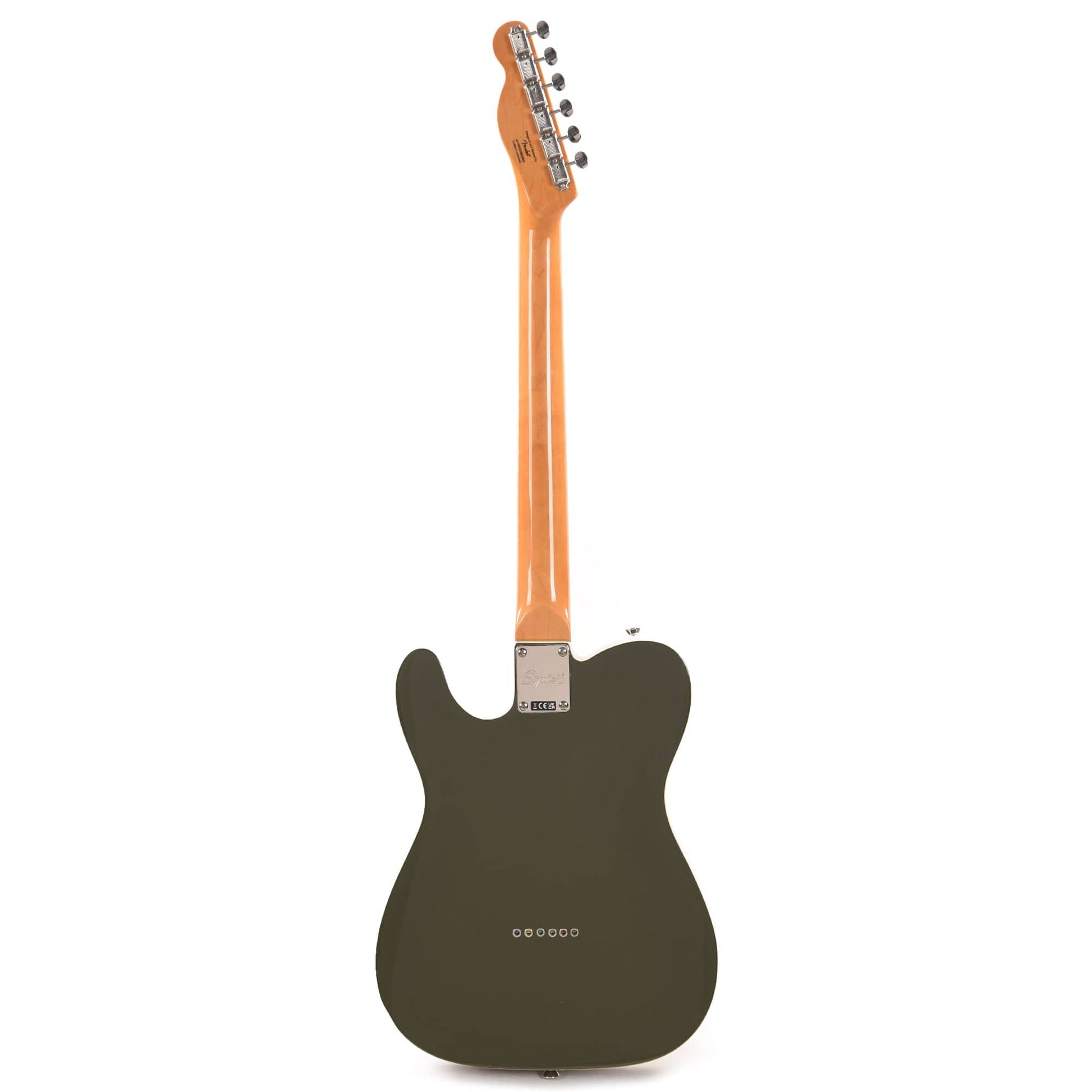 Squier Classic Vibe '60s Custom Telecaster Olive Electric Guitars / Solid Body