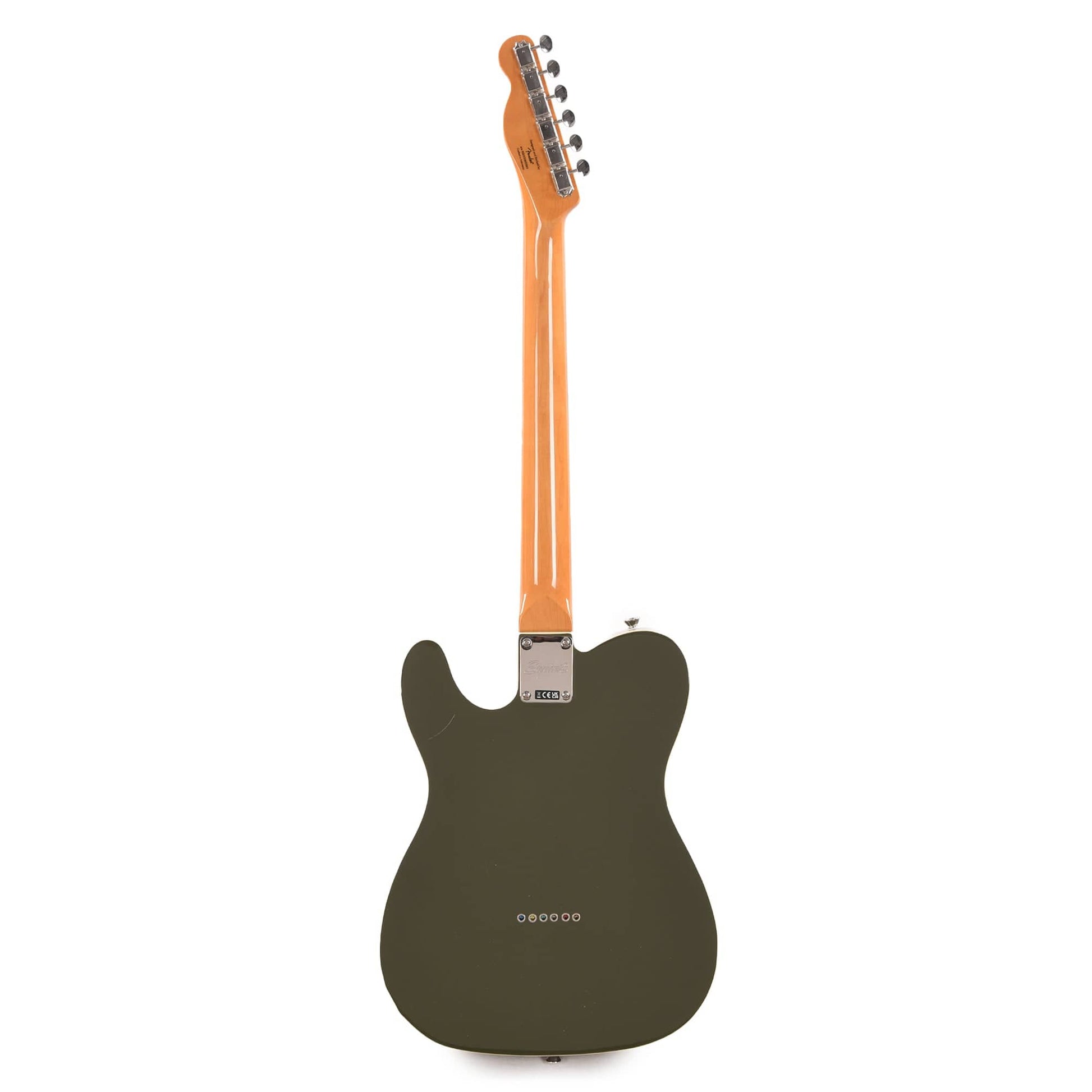 Squier Classic Vibe '60s Custom Telecaster Olive Electric Guitars / Solid Body
