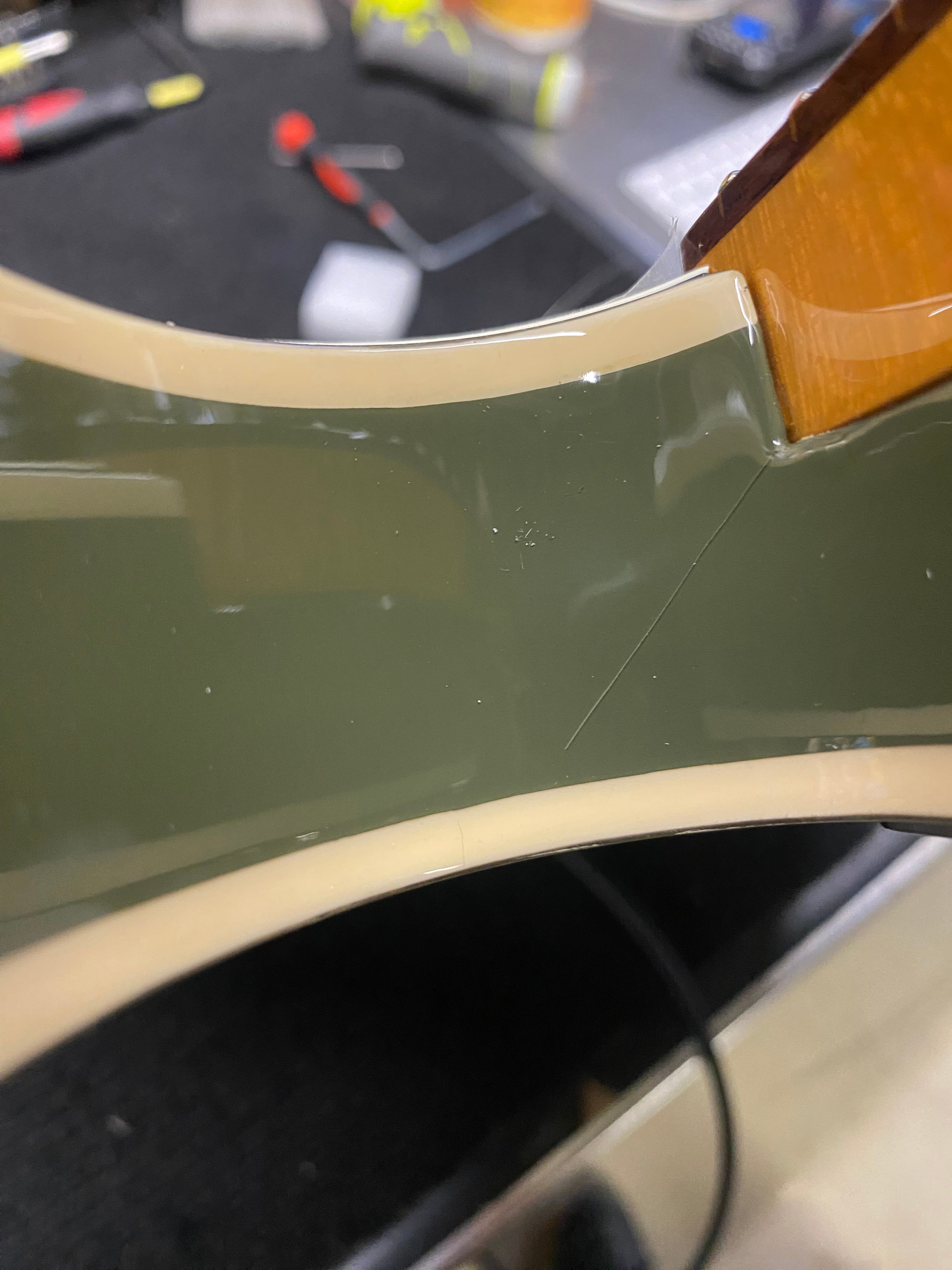 Squier Classic Vibe '60s Custom Telecaster Olive Electric Guitars / Solid Body