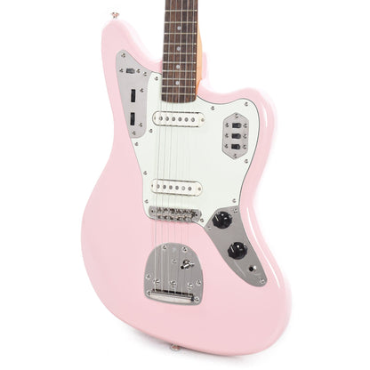 Squier Classic Vibe '60s Jaguar Shell Pink w/Matching Headcap & 3-Ply Mint Pickguard Electric Guitars / Solid Body