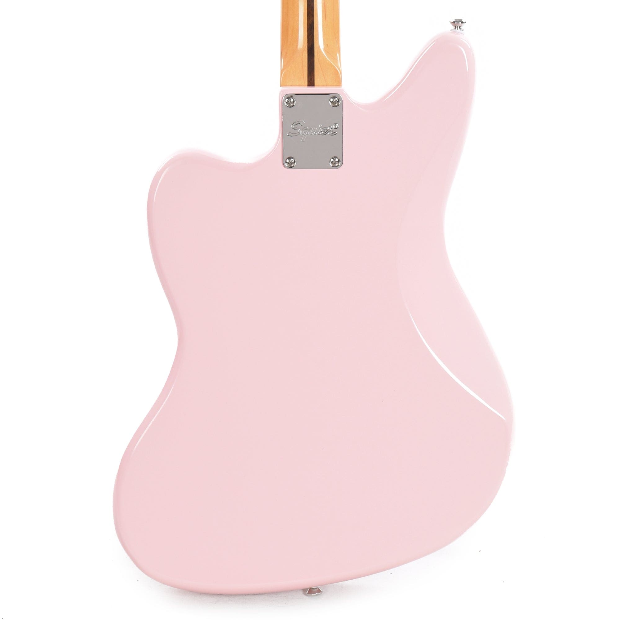 Squier Classic Vibe '60s Jaguar Shell Pink w/Matching Headcap & 3-Ply Mint Pickguard Electric Guitars / Solid Body