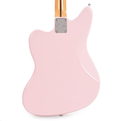 Squier Classic Vibe '60s Jaguar Shell Pink w/Matching Headcap & 3-Ply Mint Pickguard Electric Guitars / Solid Body