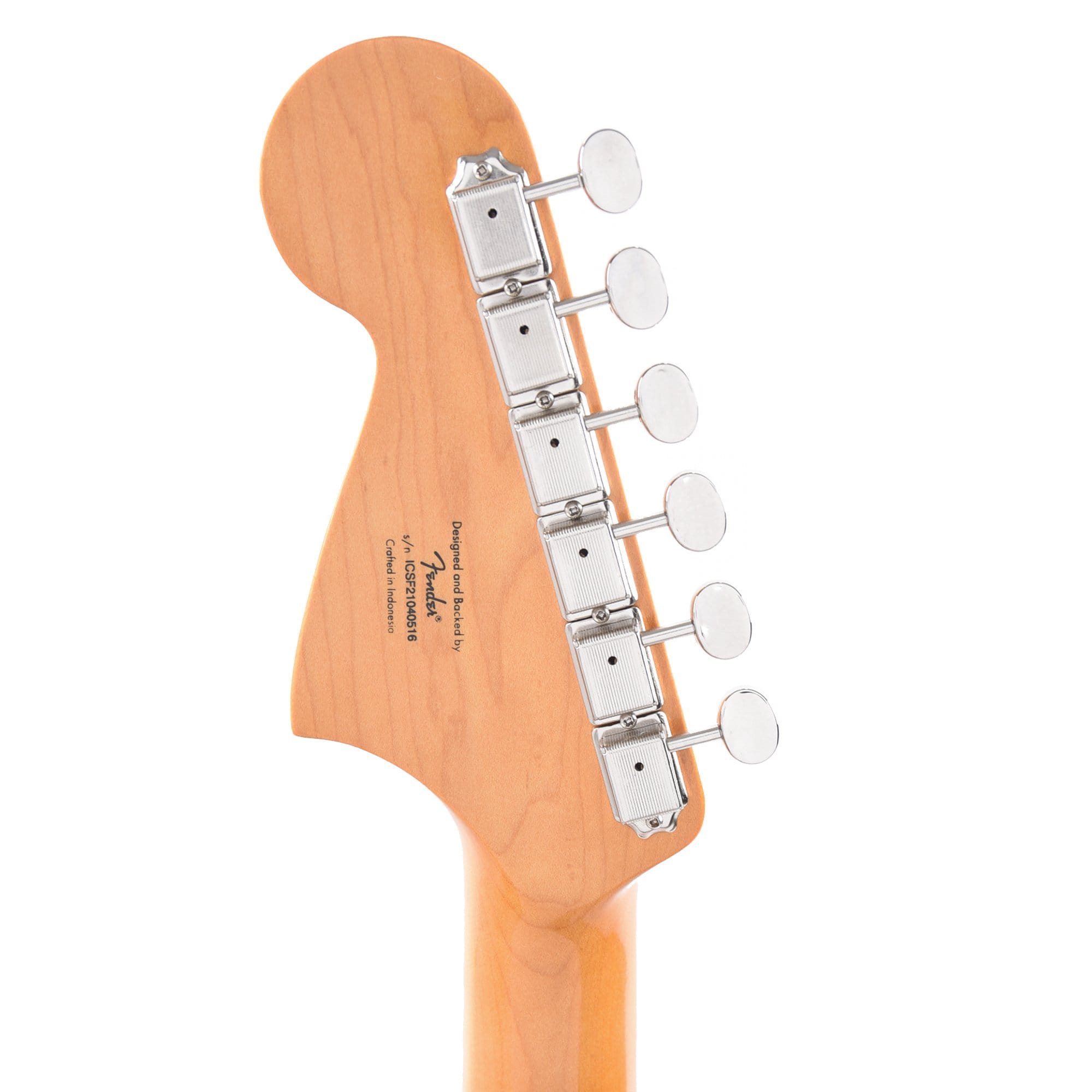 Squier Classic Vibe '60s Jaguar Shell Pink w/Matching Headcap & 3-Ply Mint Pickguard Electric Guitars / Solid Body