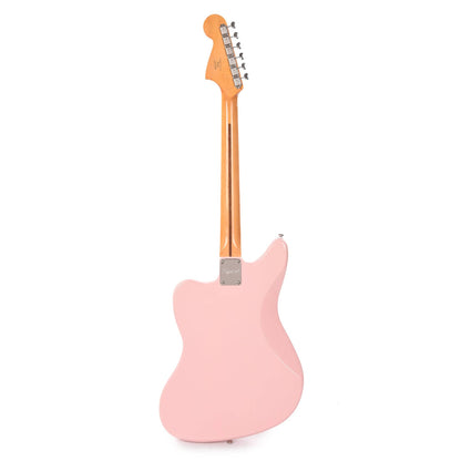 Squier Classic Vibe '60s Jaguar Shell Pink w/Matching Headcap & 3-Ply Mint Pickguard Electric Guitars / Solid Body