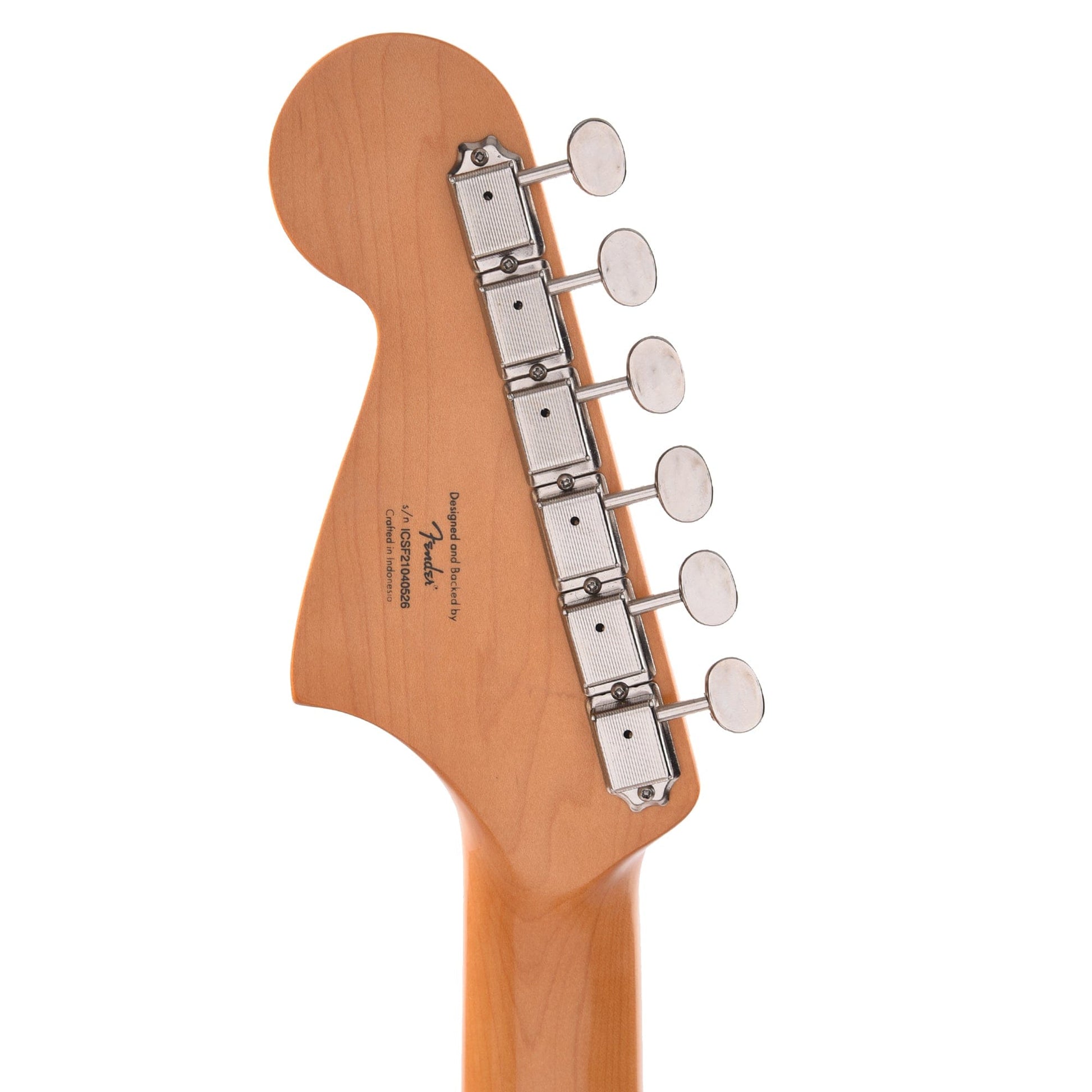 Squier Classic Vibe '60s Jaguar Shell Pink w/Matching Headcap & 3-Ply Mint Pickguard Electric Guitars / Solid Body