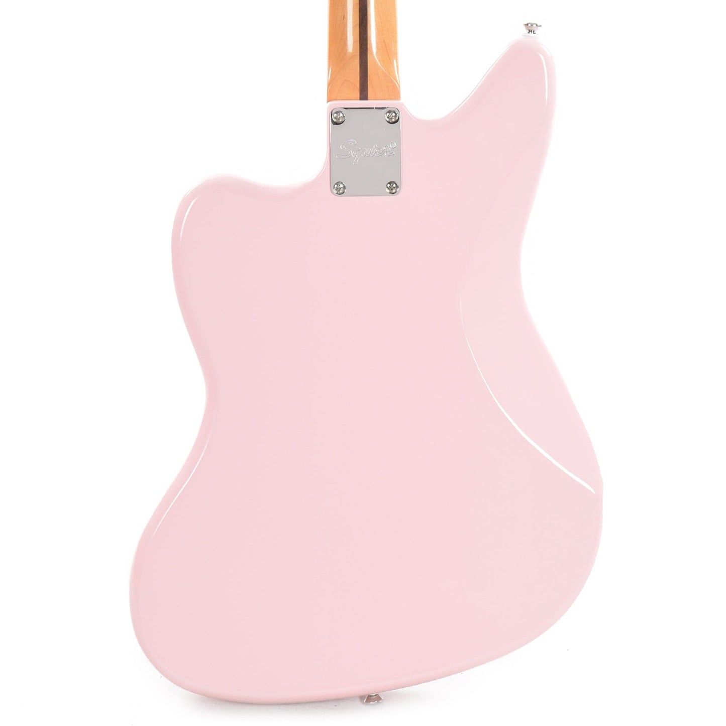 Squier Classic Vibe '60s Jaguar Shell Pink w/Matching Headcap & 3-Ply Mint Pickguard Electric Guitars / Solid Body