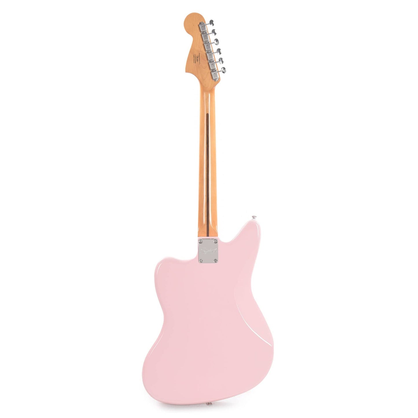 Squier Classic Vibe '60s Jaguar Shell Pink w/Matching Headcap & 3-Ply Mint Pickguard Electric Guitars / Solid Body