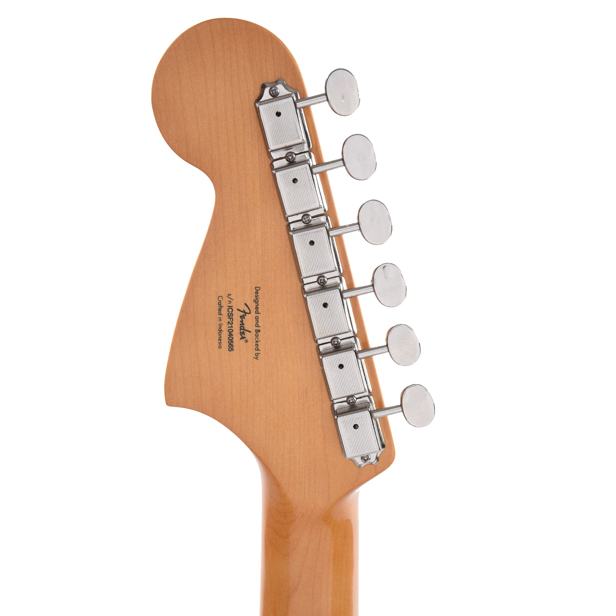 Squier Classic Vibe '60s Jaguar Shell Pink w/Matching Headcap & 3-Ply Mint Pickguard Electric Guitars / Solid Body