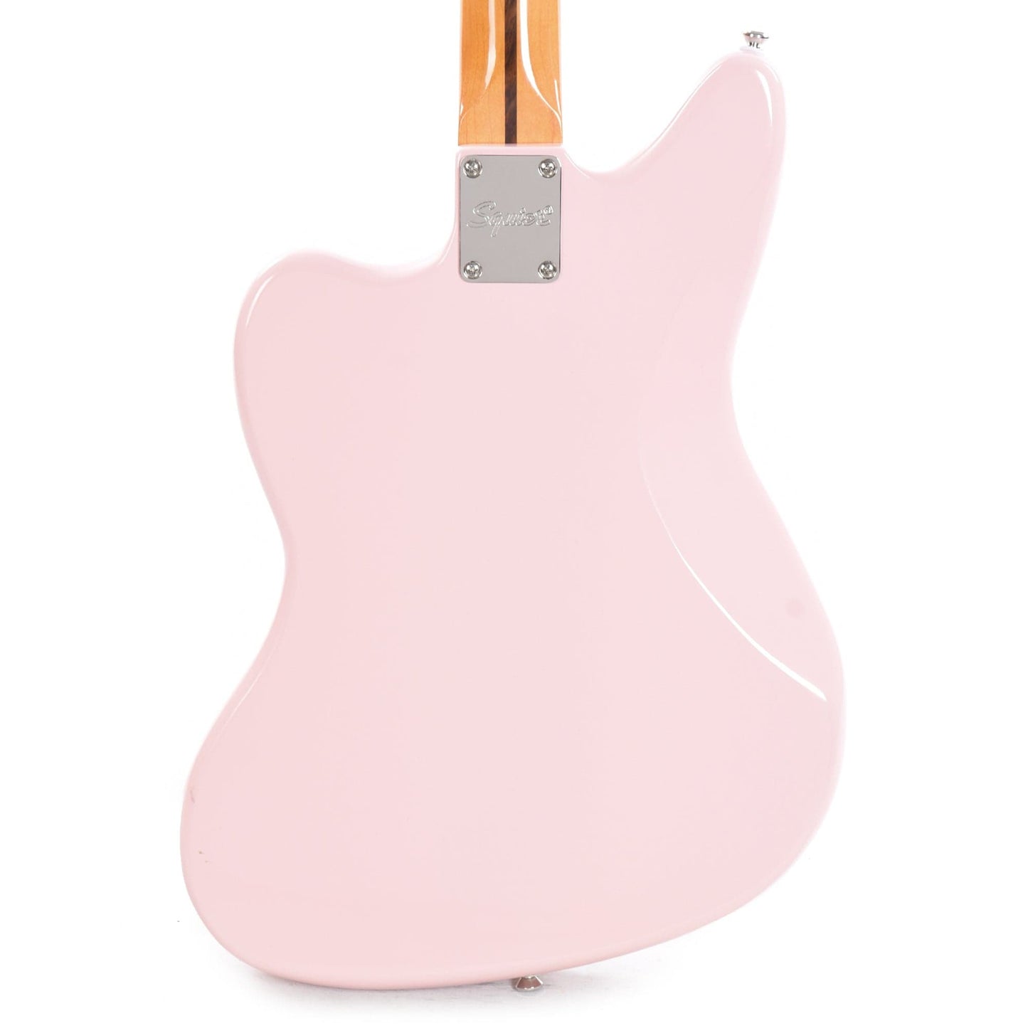 Squier Classic Vibe '60s Jaguar Shell Pink w/Matching Headcap & 3-Ply Mint Pickguard Electric Guitars / Solid Body