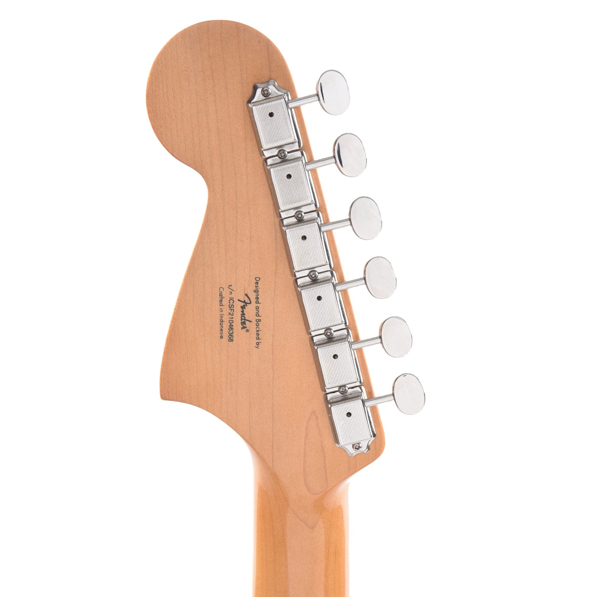 Squier Classic Vibe '60s Jaguar Shell Pink w/Matching Headcap & 3-Ply Mint Pickguard Electric Guitars / Solid Body