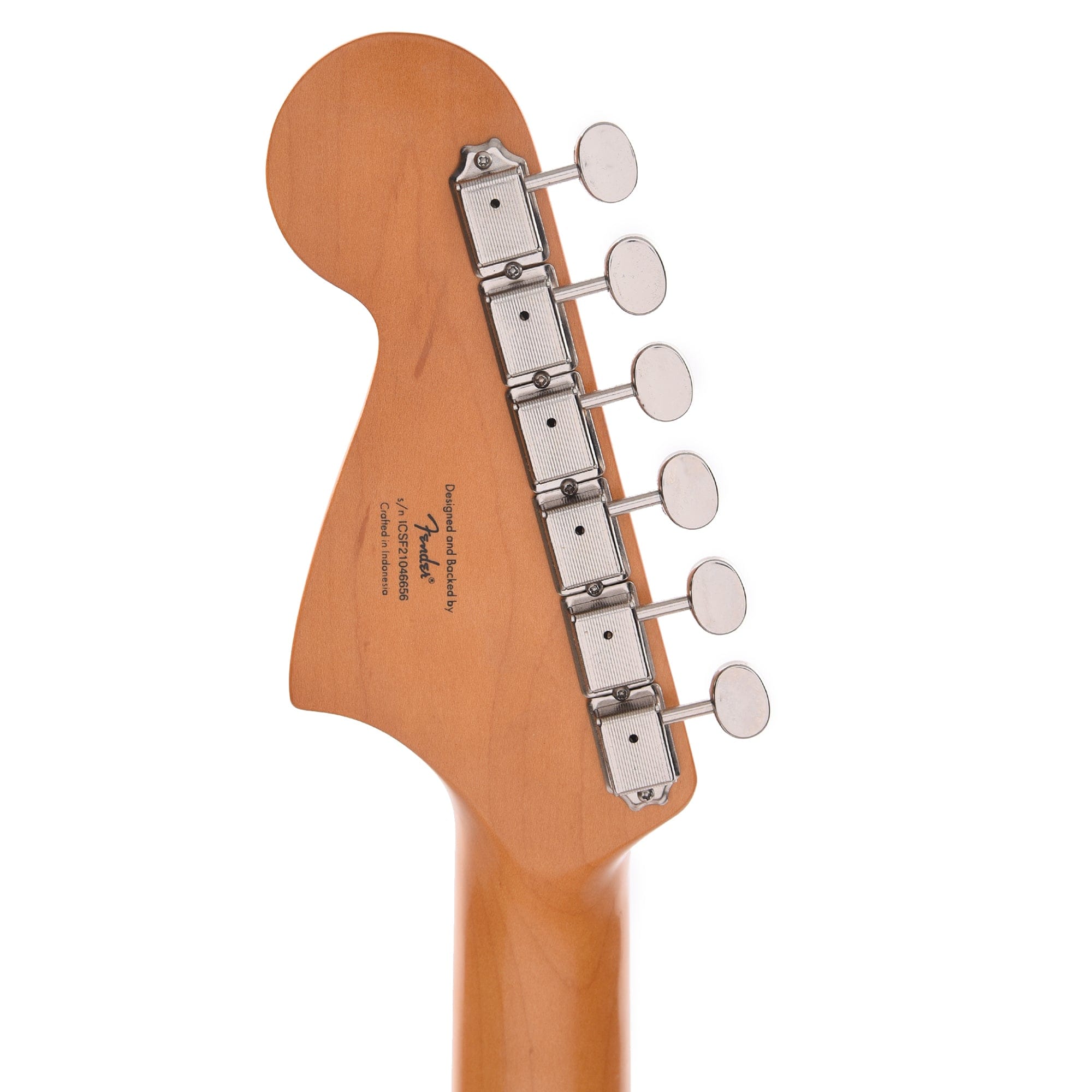 Squier Classic Vibe '60s Jaguar Shell Pink w/Matching Headcap & 3-Ply Mint Pickguard Electric Guitars / Solid Body