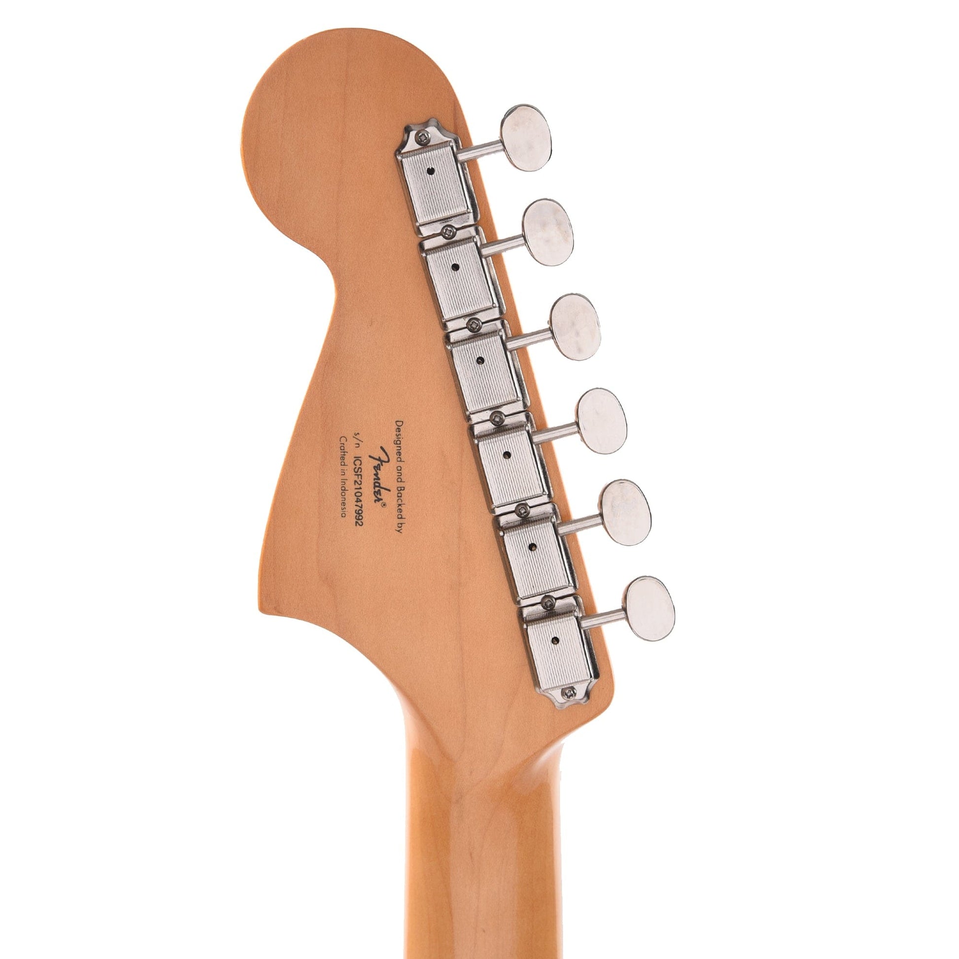 Squier Classic Vibe '60s Jaguar Shell Pink w/Matching Headcap & 3-Ply Mint Pickguard Electric Guitars / Solid Body