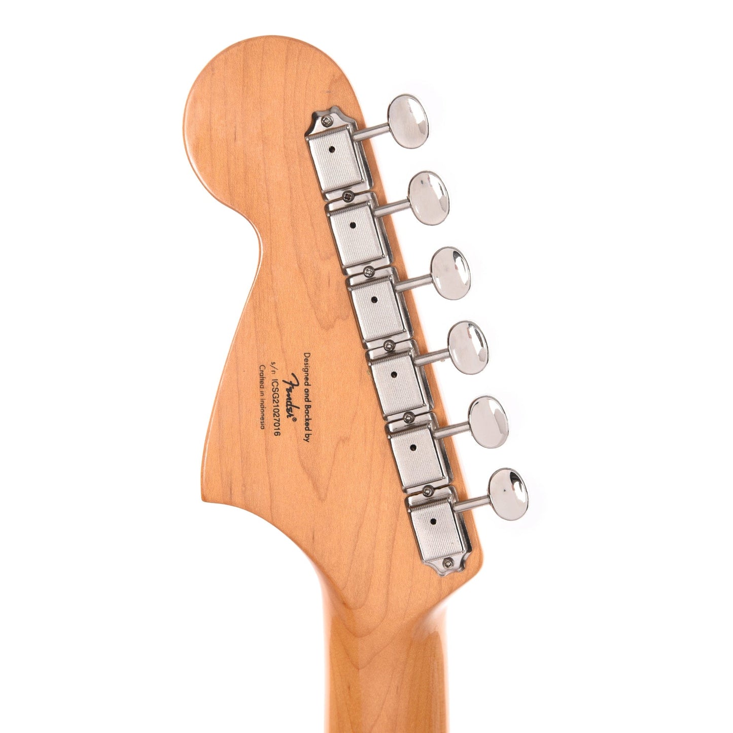 Squier Classic Vibe '60s Jaguar Shell Pink w/Matching Headcap & 3-Ply Mint Pickguard Electric Guitars / Solid Body