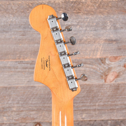 Squier Classic Vibe '60s Jaguar Shell Pink w/Matching Headcap & 3-Ply Mint Pickguard Electric Guitars / Solid Body