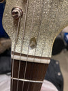 Squier Classic Vibe '60s Jaguar Silver Sparkle w/Matching Headcap Electric Guitars / Solid Body