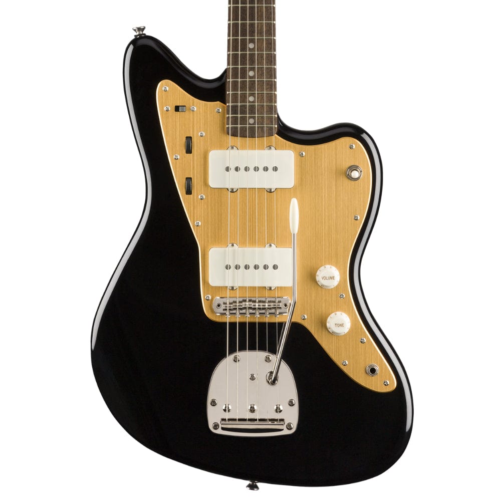Squier Classic Vibe '60s Jazzmaster Black w/Gold Anodized Pickguard