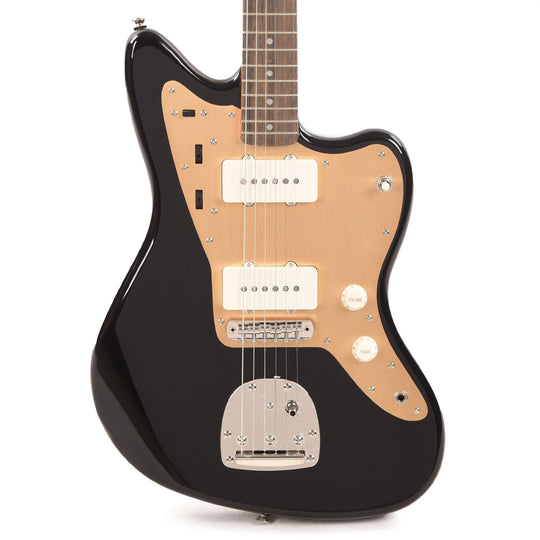 Squier Classic Vibe '60s Jazzmaster Black w/Gold Anodized Pickguard Electric Guitars / Solid Body