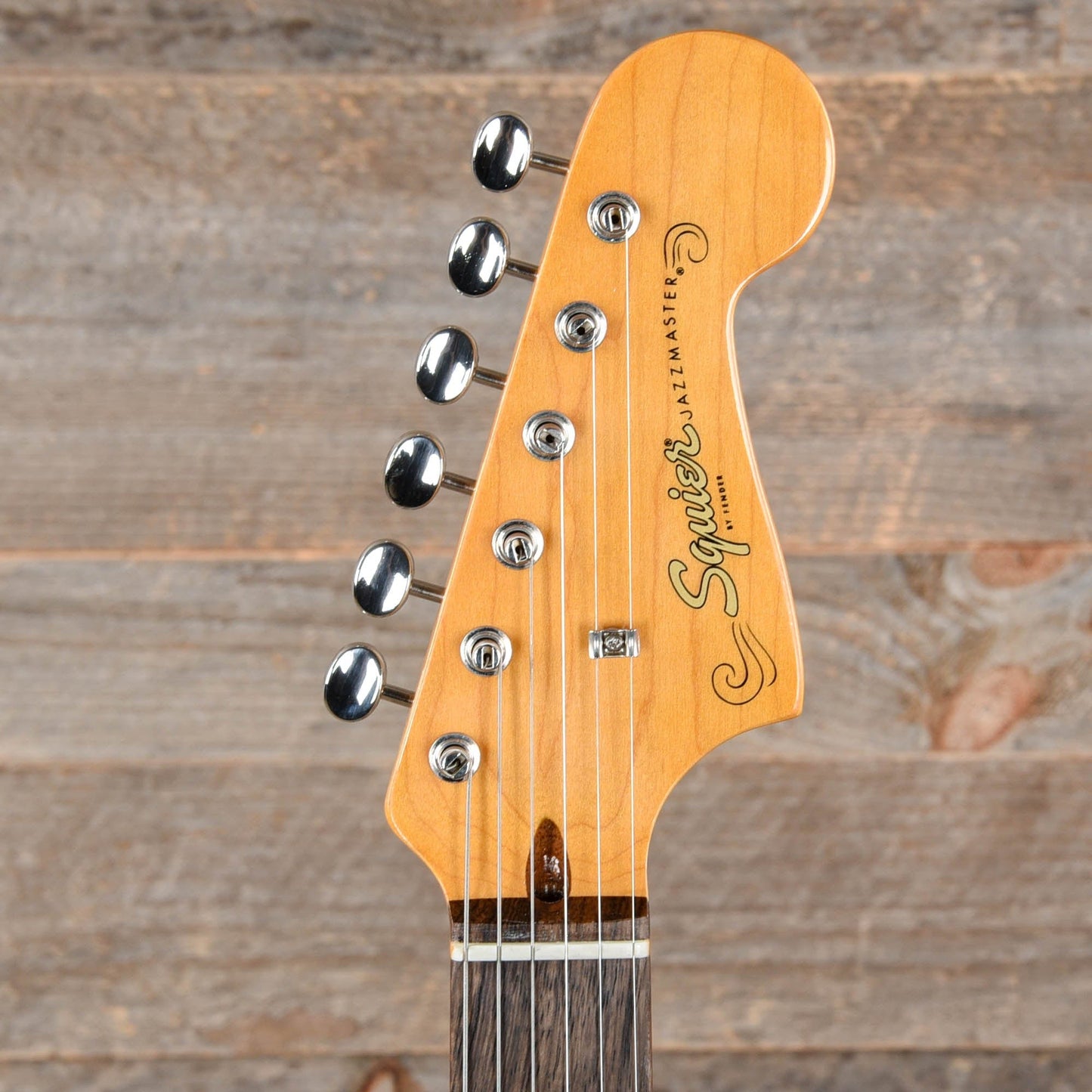 Squier Classic Vibe '60s Jazzmaster Black w/Gold Anodized Pickguard Electric Guitars / Solid Body