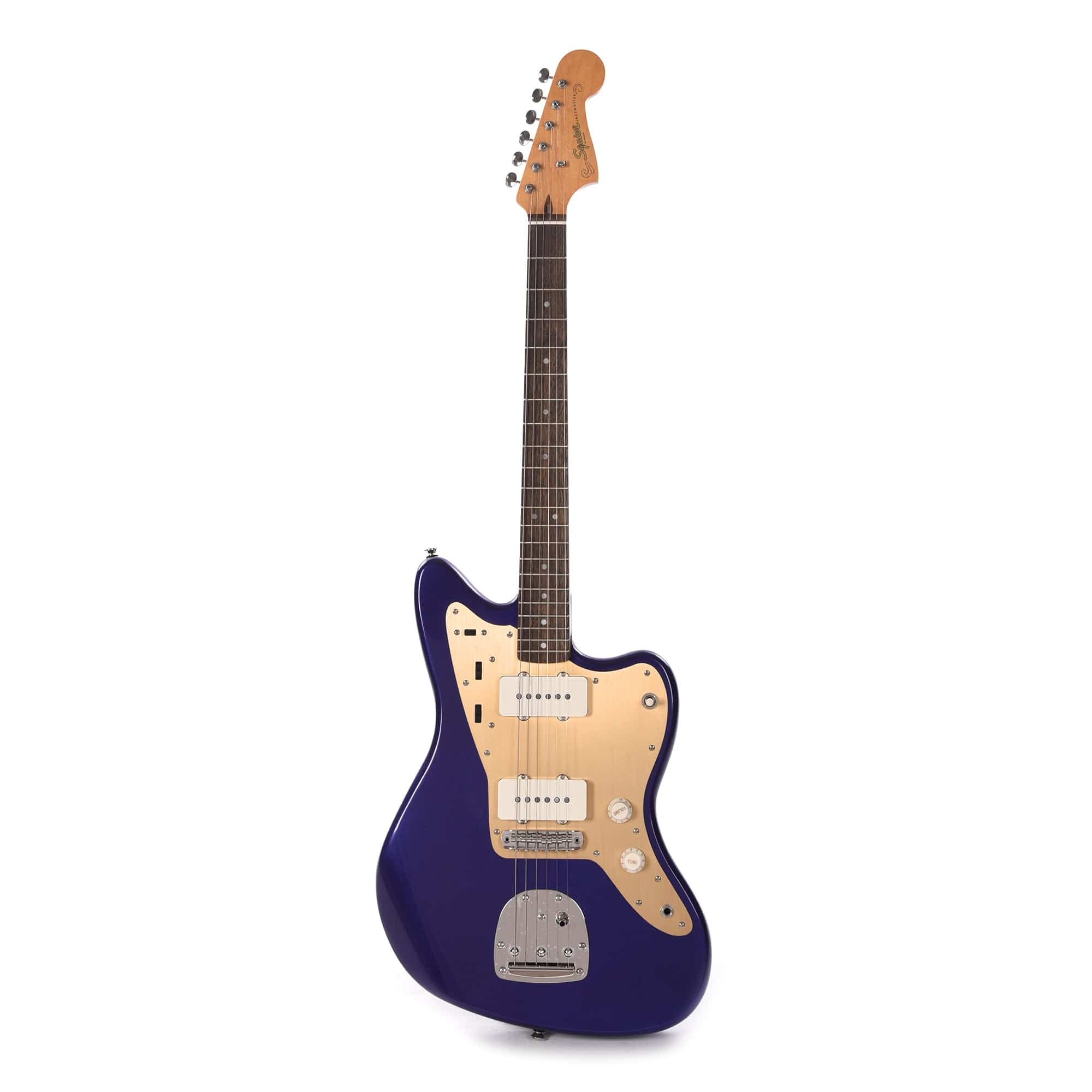 Squier Classic Vibe '60s Jazzmaster Purple Metallic w/Anodized Gold Pickguard Electric Guitars / Solid Body