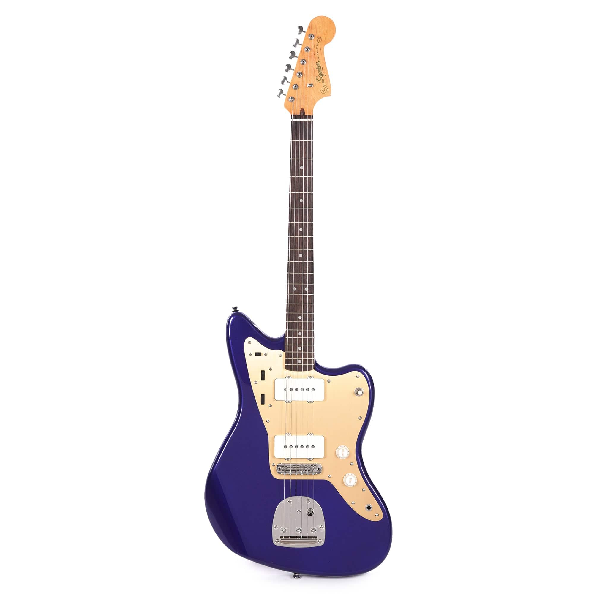 Squier Classic Vibe '60s Jazzmaster Purple Metallic w/Anodized Gold Pickguard Electric Guitars / Solid Body