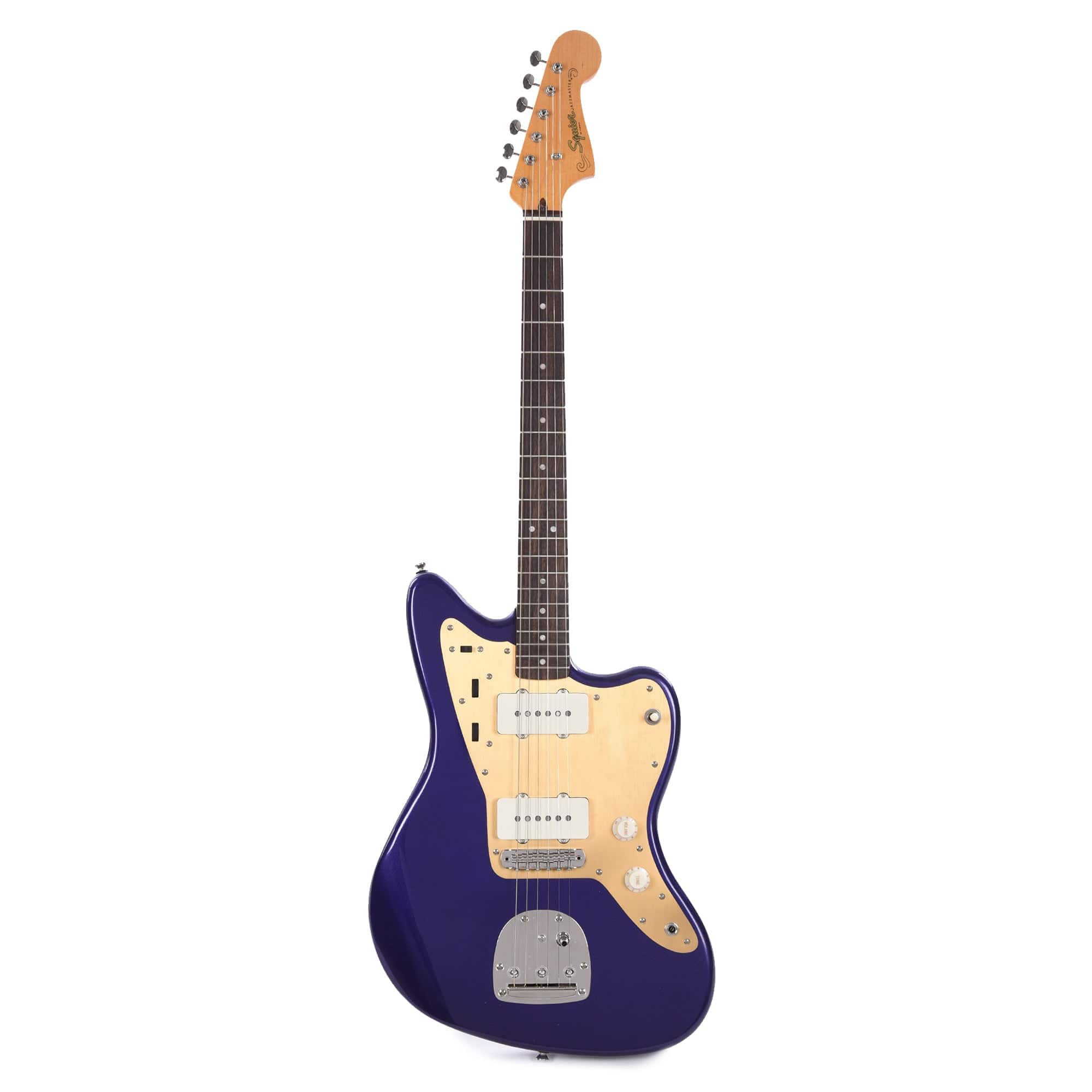 Squier Classic Vibe '60s Jazzmaster Purple Metallic w/Anodized Gold Pickguard Electric Guitars / Solid Body