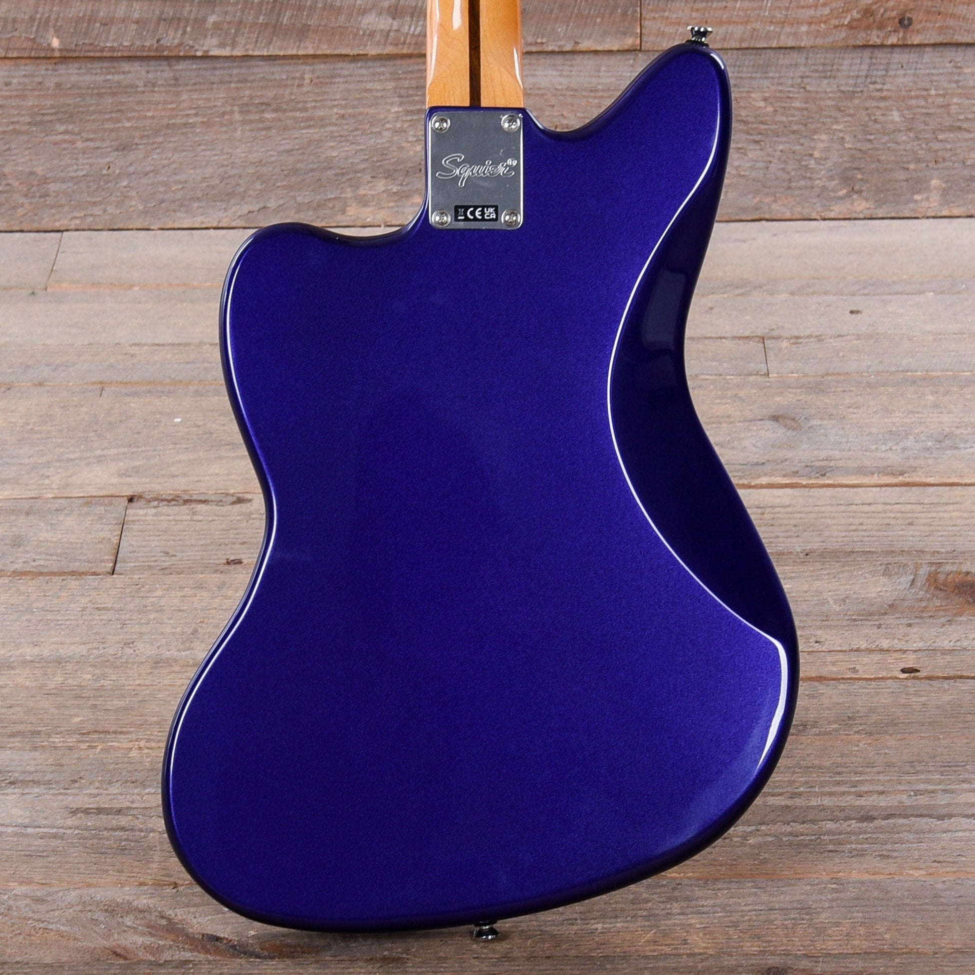 Squier Classic Vibe '60s Jazzmaster Purple Metallic w/Anodized Gold Pickguard Electric Guitars / Solid Body