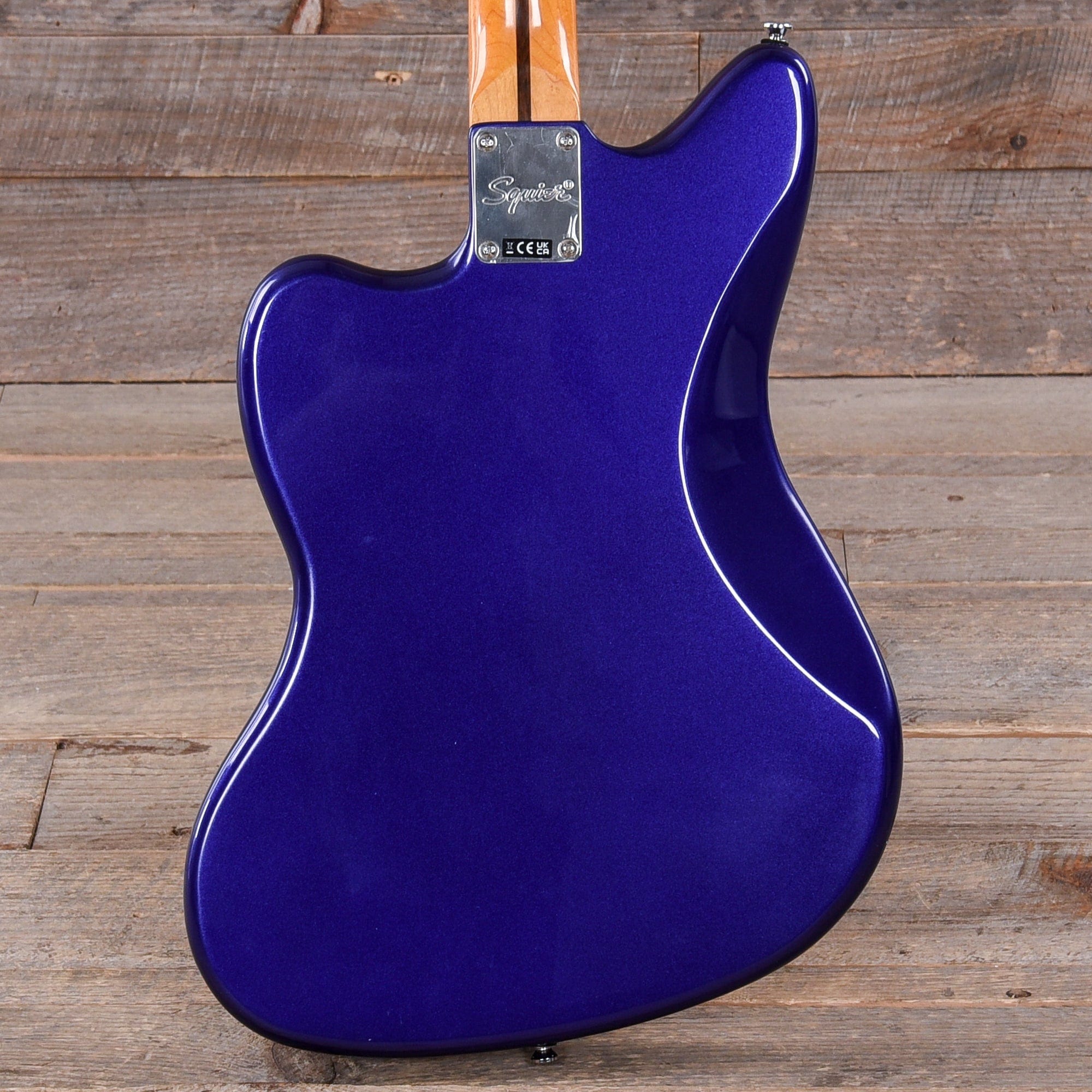Squier Classic Vibe '60s Jazzmaster Purple Metallic w/Anodized Gold Pickguard Electric Guitars / Solid Body