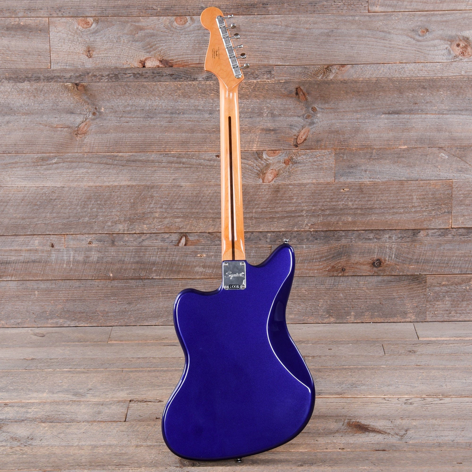 Squier Classic Vibe '60s Jazzmaster Purple Metallic w/Anodized Gold Pickguard Electric Guitars / Solid Body