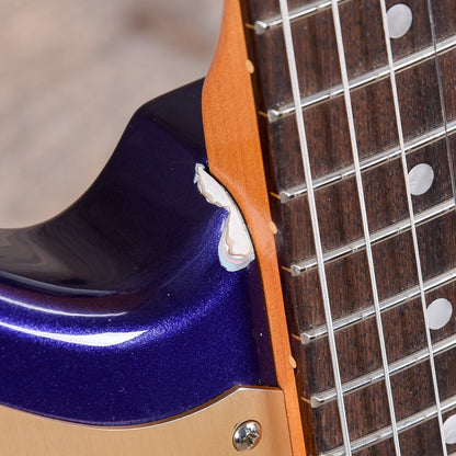 Squier Classic Vibe '60s Jazzmaster Purple Metallic w/Anodized Gold Pickguard Electric Guitars / Solid Body