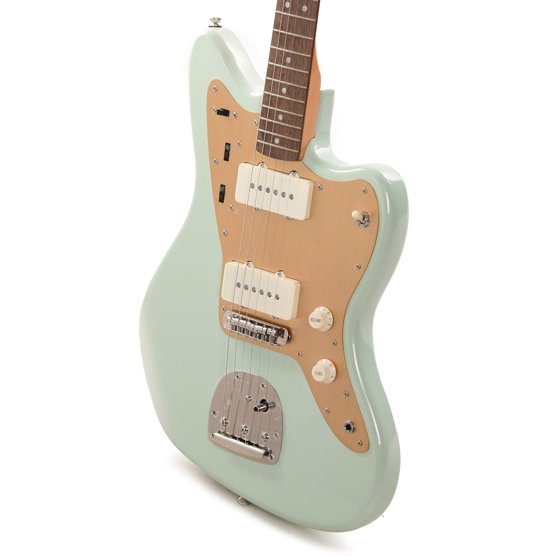 Squier Classic Vibe '60s Jazzmaster Surf Green w/Gold Anodized Pickguard Electric Guitars / Solid Body