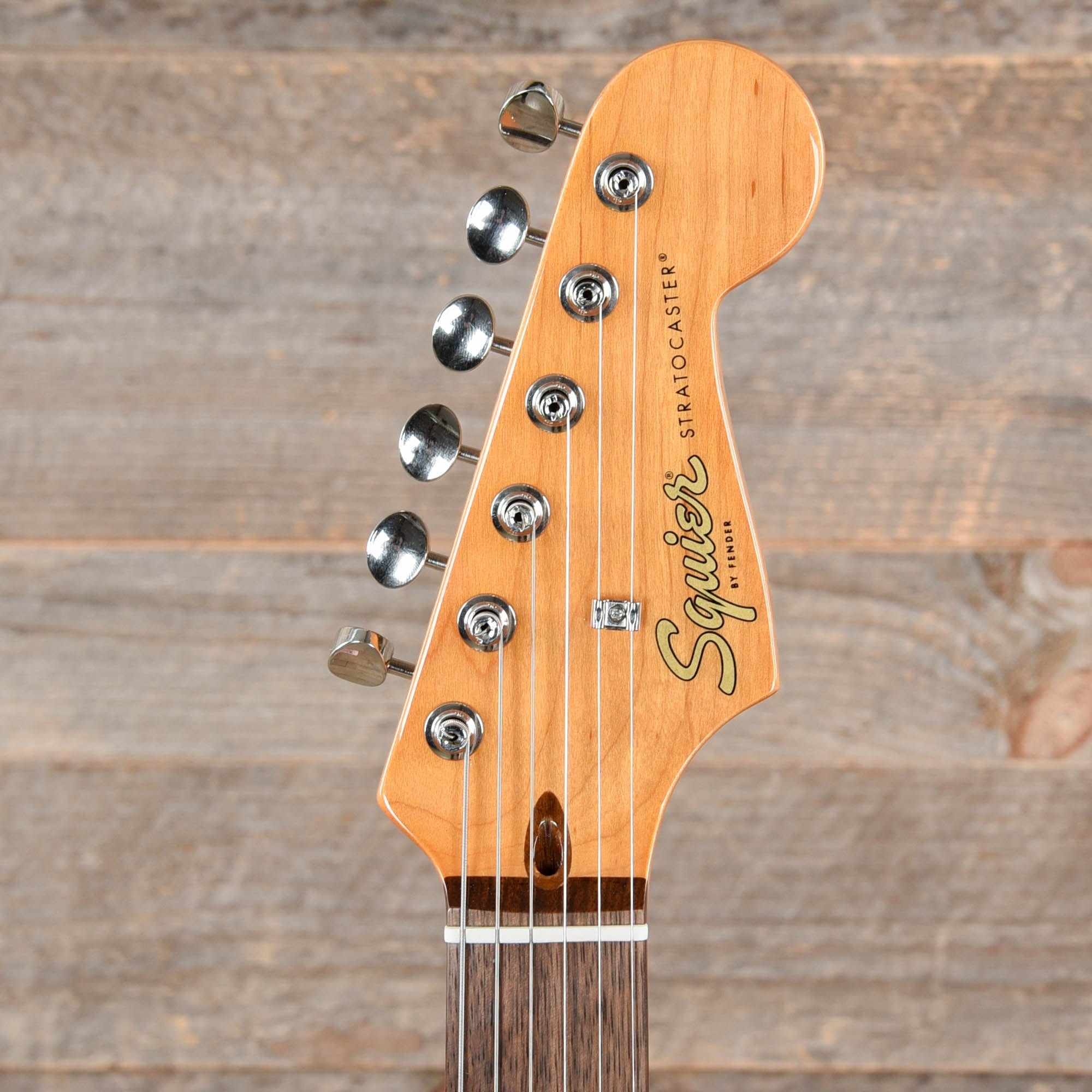 Squier Classic Vibe 60s Stratocaster HSS Shell Pink 3-Ply Parchment Electric Guitars / Solid Body