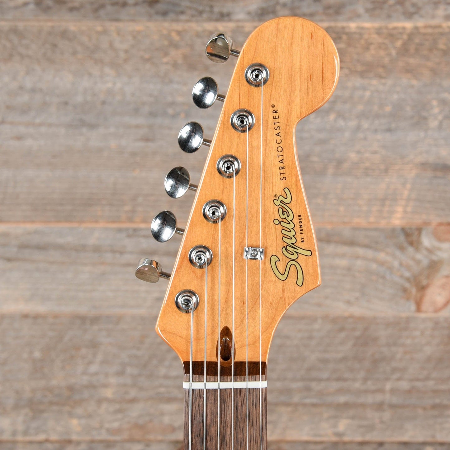 Squier Classic Vibe 60s Stratocaster HSS Shell Pink 3-Ply Parchment Electric Guitars / Solid Body