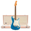 Squier Classic Vibe '60s Stratocaster LRL Lake Placid Blue and Hardshell Case Strat/Tele Shell Pink w/Cream Interior (CME Exclusive) Electric Guitars / Solid Body