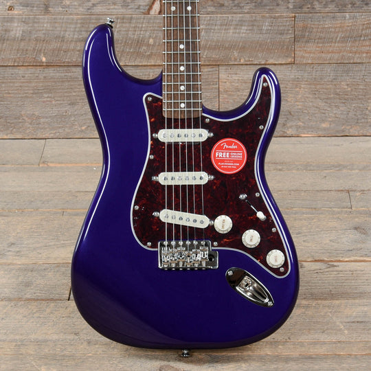 Squier Classic Vibe '60s Stratocaster Purple Metallic w/4-Ply Tortoise Pickguard Electric Guitars / Solid Body