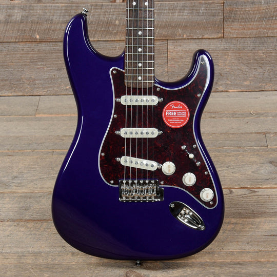 Squier Classic Vibe '60s Stratocaster Purple Metallic w/4-Ply Tortoise Pickguard Electric Guitars / Solid Body